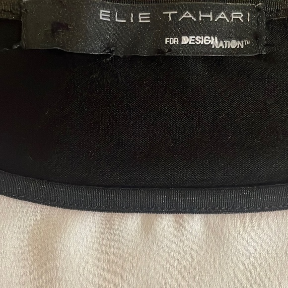 Elie Tahari for Design Nation New York 3/4 Sleeve Graphic Top Size Small - Picture 14 of 15